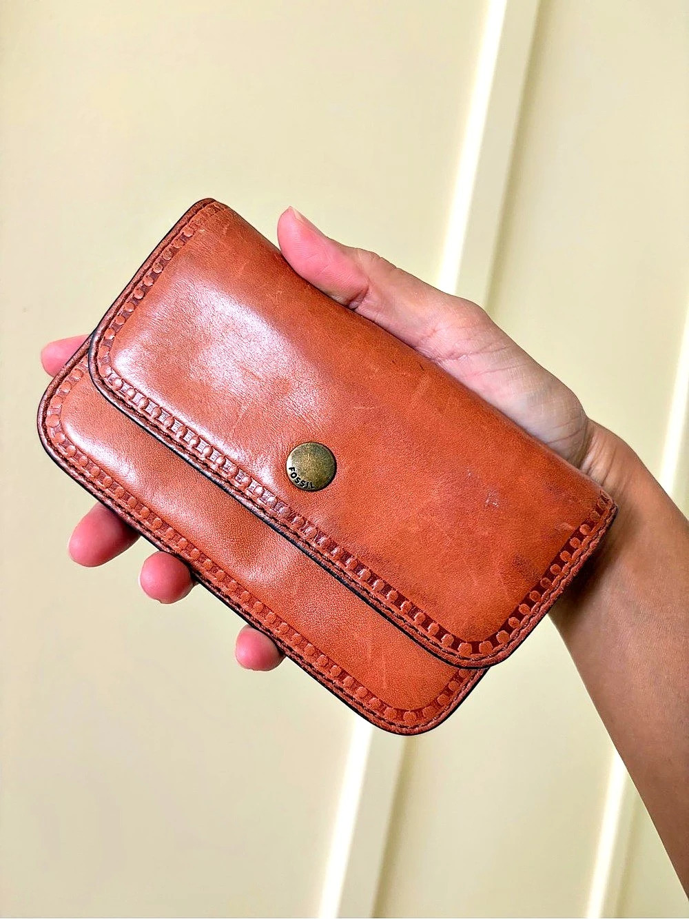 Fossil Leather Wallet in Brown